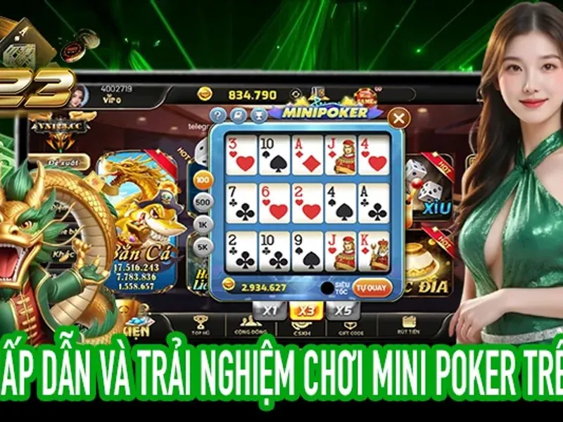Bàn chơi Baccarat với người chia bài trực tiếp