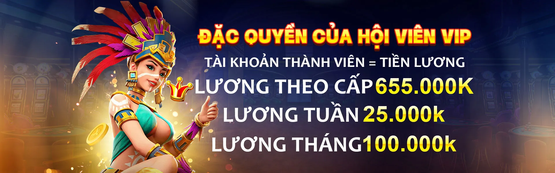 Hoàn trả hàng tuần cho VIP